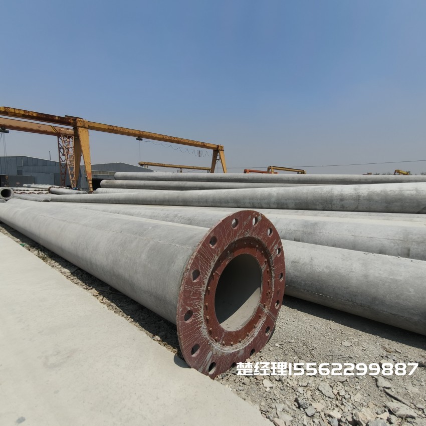 石家庄12米无拉线电杆